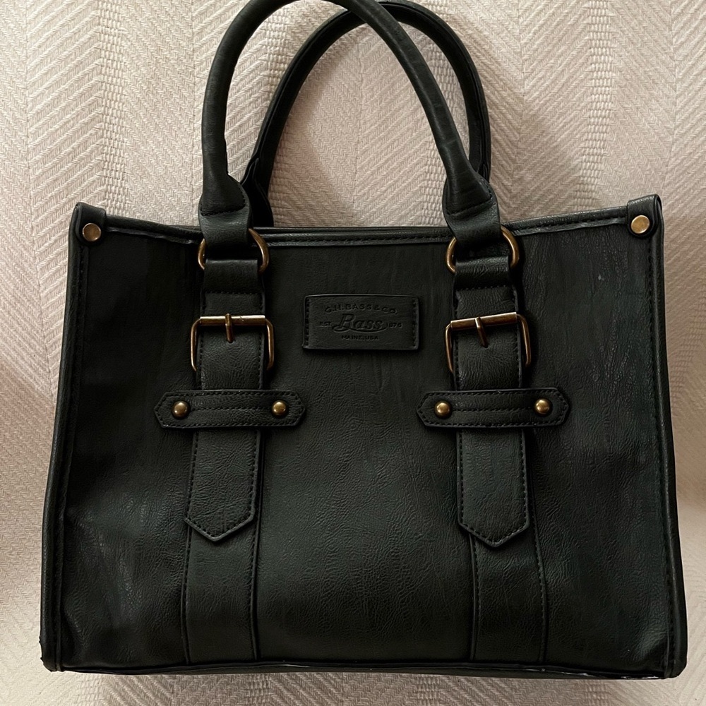 Forest Green Vegan Leather Women's Bag